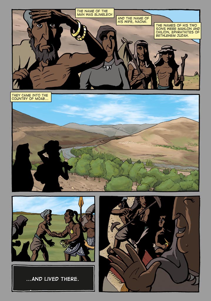 BOOK OF RUTH WORD FOR WORD BIBLE COMIC :: Other Bibles :: Bibles :: Keith  Jones Christian Bookshop