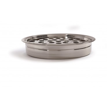 COMMUNION TRAY AND DISC SILVER