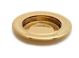 STACKING BREAD PLATE BRASS