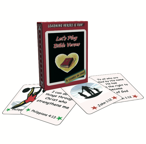 LET'S PLAY BIBLE VERSES CARDS