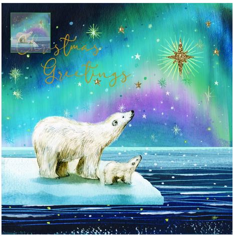 POLAR BEARS CHRISTMAS CARDS 