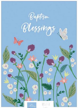 BAPTISM BLESSINGS CARD