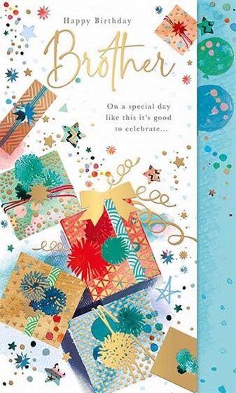 BROTHER BIRTHDAY CARD BROTHER BIRTHDAY CARD