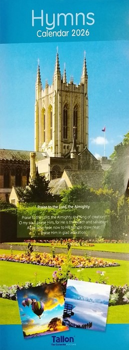 HYMNS WALL CALENDAR 2026