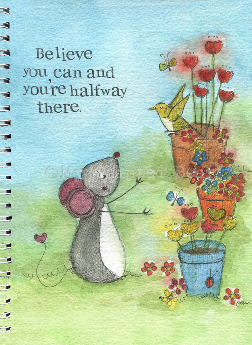 BELIEVE YOU CAN A5 NOTEBOOK