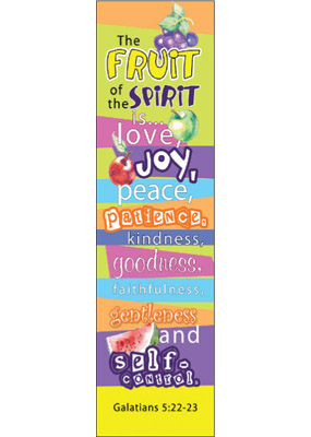 10 FRUIT/SPIRIT BOOKMARKS