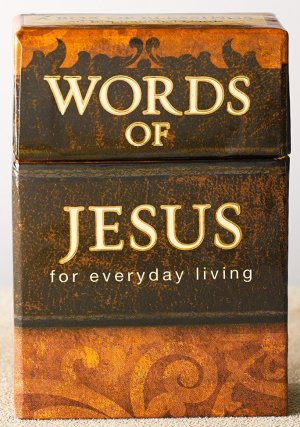 WORDS OF JESUS FOR EVERYDAY LIVING BOX OF BLESSINGS