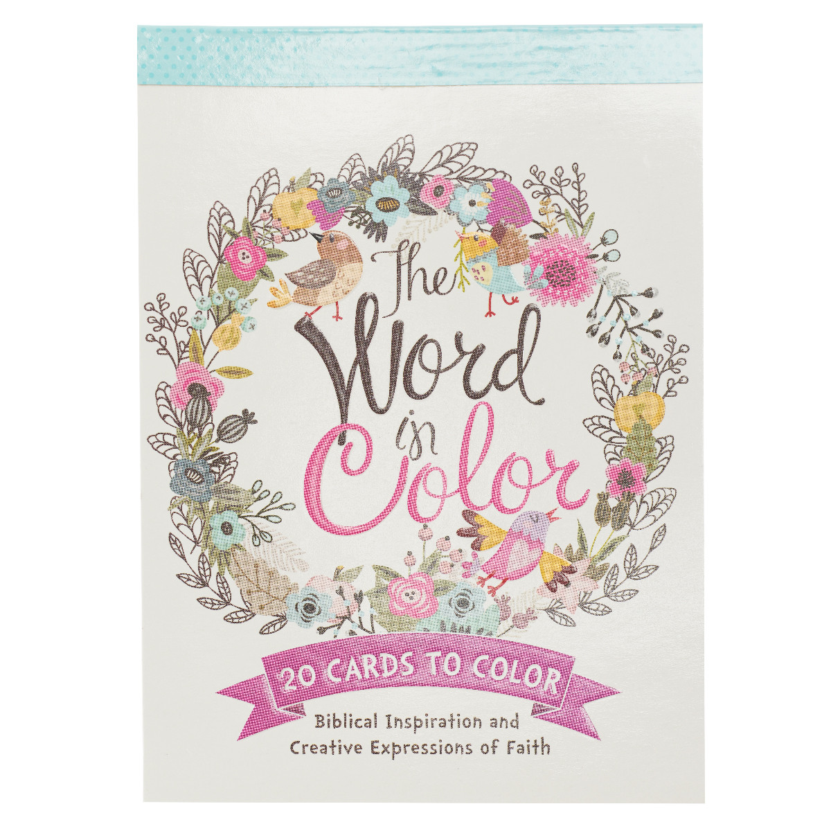 THE WORD IN COLOR COLOURING POSTCARDS