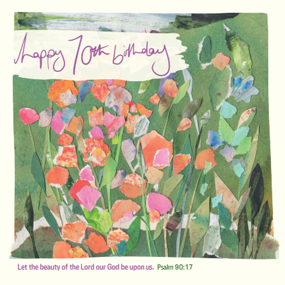 70 BIRTHDAY CARD