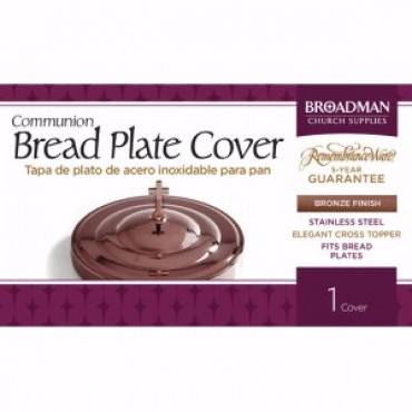 BREAD PLATE COVER BRONZE