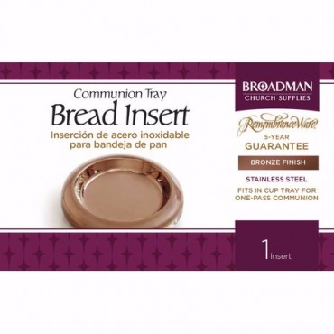 COMMUNION TRAY BREAD INSERT BRONZE COMMUNION TRAY BREAD INSERT BRONZE