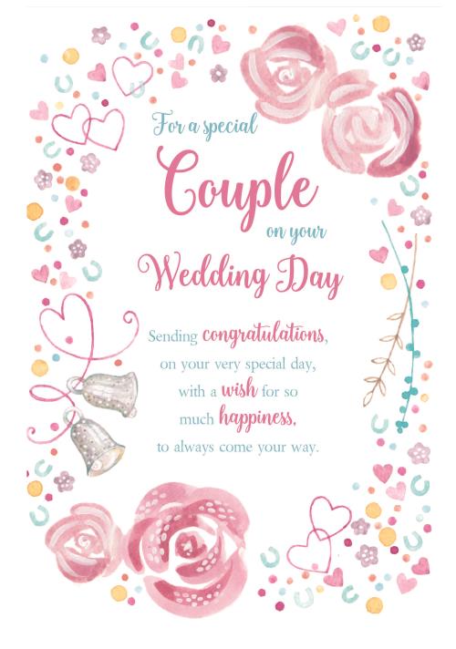ON YOUR WEDDING DAY CARD