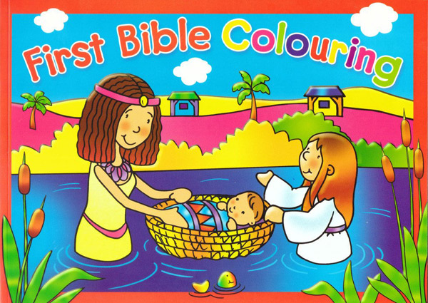 FIRST BIBLE COLOURING BOOK