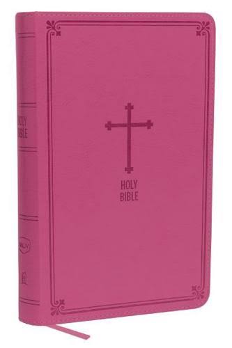 NKJV DELUXE GIFT BIBLE PINK IMITATION LEATHER