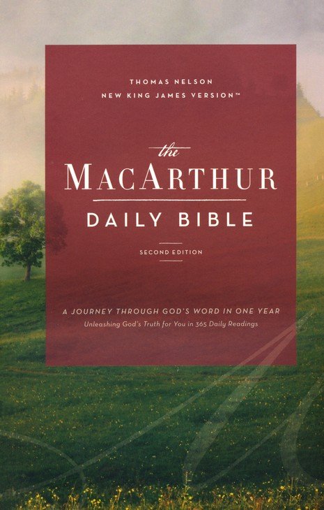 NKJV MACARTHUR DAILY BIBLE PB