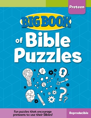 BIG BOOK OF BIBLE PUZZLES PRETEEN