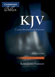 KJV CAMEO REFERENCE BIBLE GREEN GOATSKIN