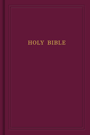 KJV PEW BIBLE GARNET