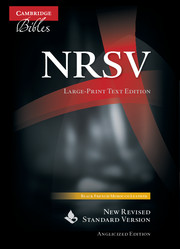 NRSV LARGE PRINT BIBLE BLACK LEATHER NRSV LARGE PRINT BIBLE BLACK LEATHER