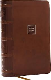 NKJV COMPACT REFERENCE BIBLE BROWN