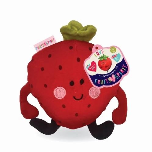 FRUIT OF THE SPIRIT PLUSH STRAWBERRY LOVE