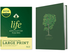 NLT LIFE APPLICATION STUDY BIBLE LARGE PRINT