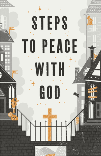 STEPS TO PEACE WITH GOD HALLOWEEN TRACT PACK OF 25