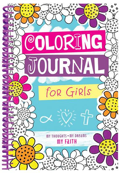 COLOURING JOURNAL FOR GIRLS