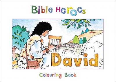 BIBLE HEROES DAVID COLOURING BOOK