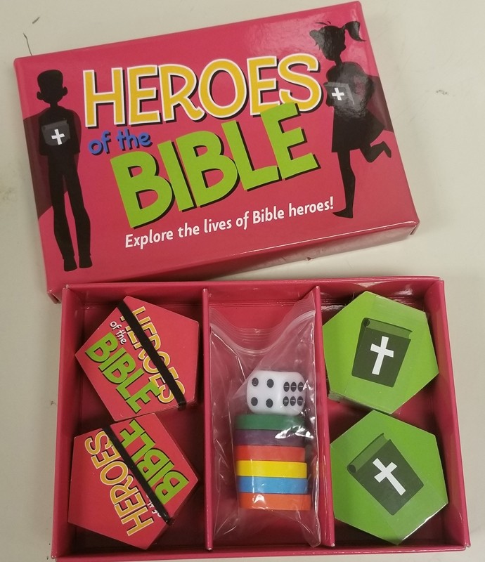 HEROES OF THE BIBLE BOARD GAME