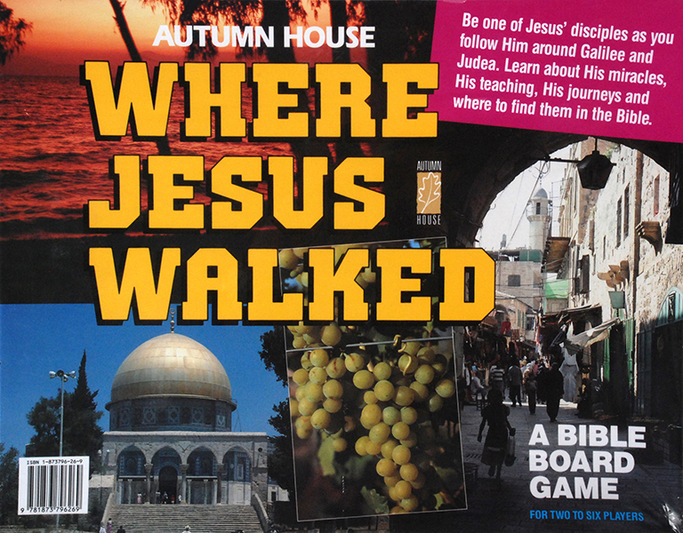 WHERE JESUS WALKED BOARD GAME