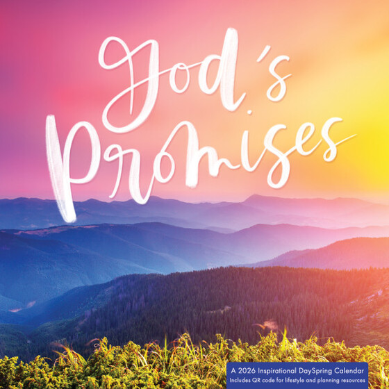 GOD'S PROMISES WALL CALENDAR 2026 GOD'S PROMISES WALL CALENDAR 2026