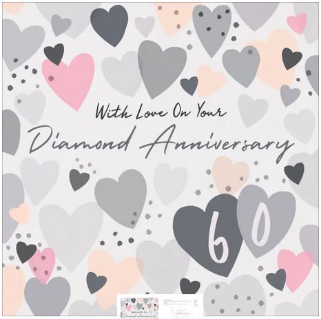DIAMOND ANNIVERSARY CARD