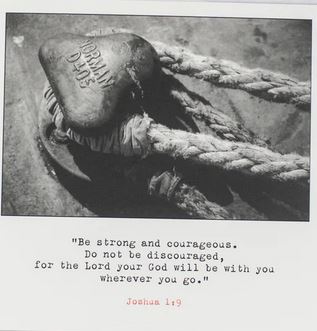 STRONG AND COURAGEOUS CARD
