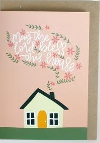 BLESS THIS HOUSE CARD