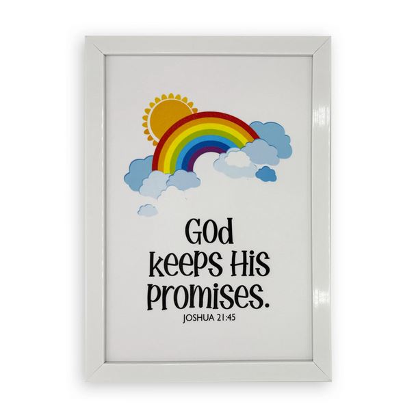 JOSHUA 21:45 WALL FRAME 