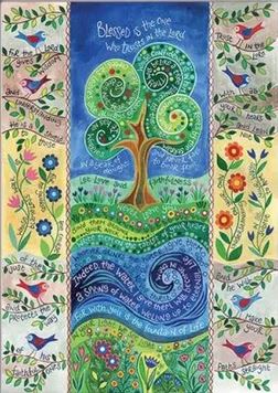 LIVING WATER HANNAH DUNNETT A4 PRINT