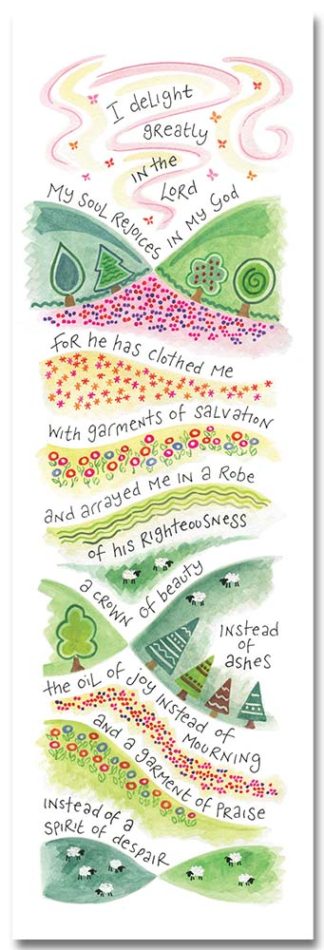 HANNAH DUNNETT BOOKMARK GARMENT OF PRAISE