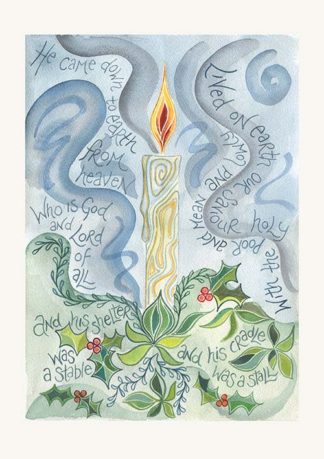 HANNAH DUNNETT HE CAME DOWN CHRISTMAS CARD