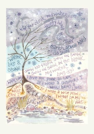 HANNAH DUNNETT IN THE BLEAK CHRISTMAS CARD