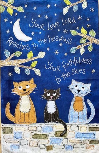 YOUR LOVE LORD TEA TOWEL