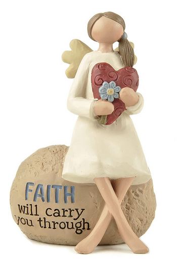 FAITH WILL CARRY YOU FIGURINE