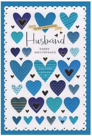 ANNIVERSARY HUSBAND CARD