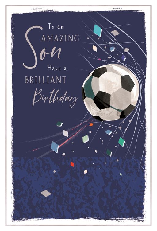 SON BIRTHDAY CARD