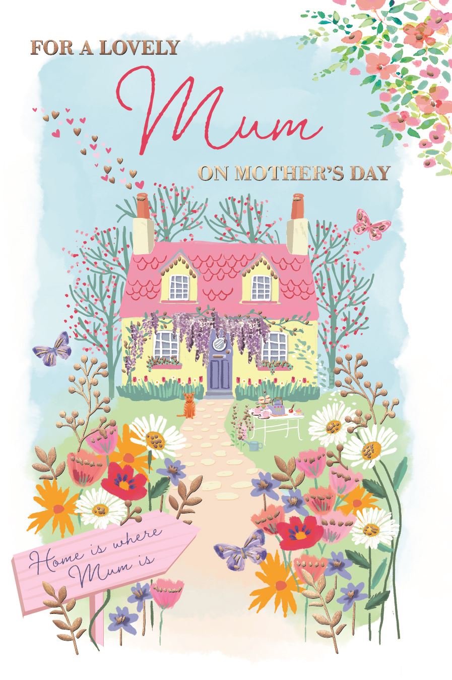 MUM ON MOTHER'S DAY CARD