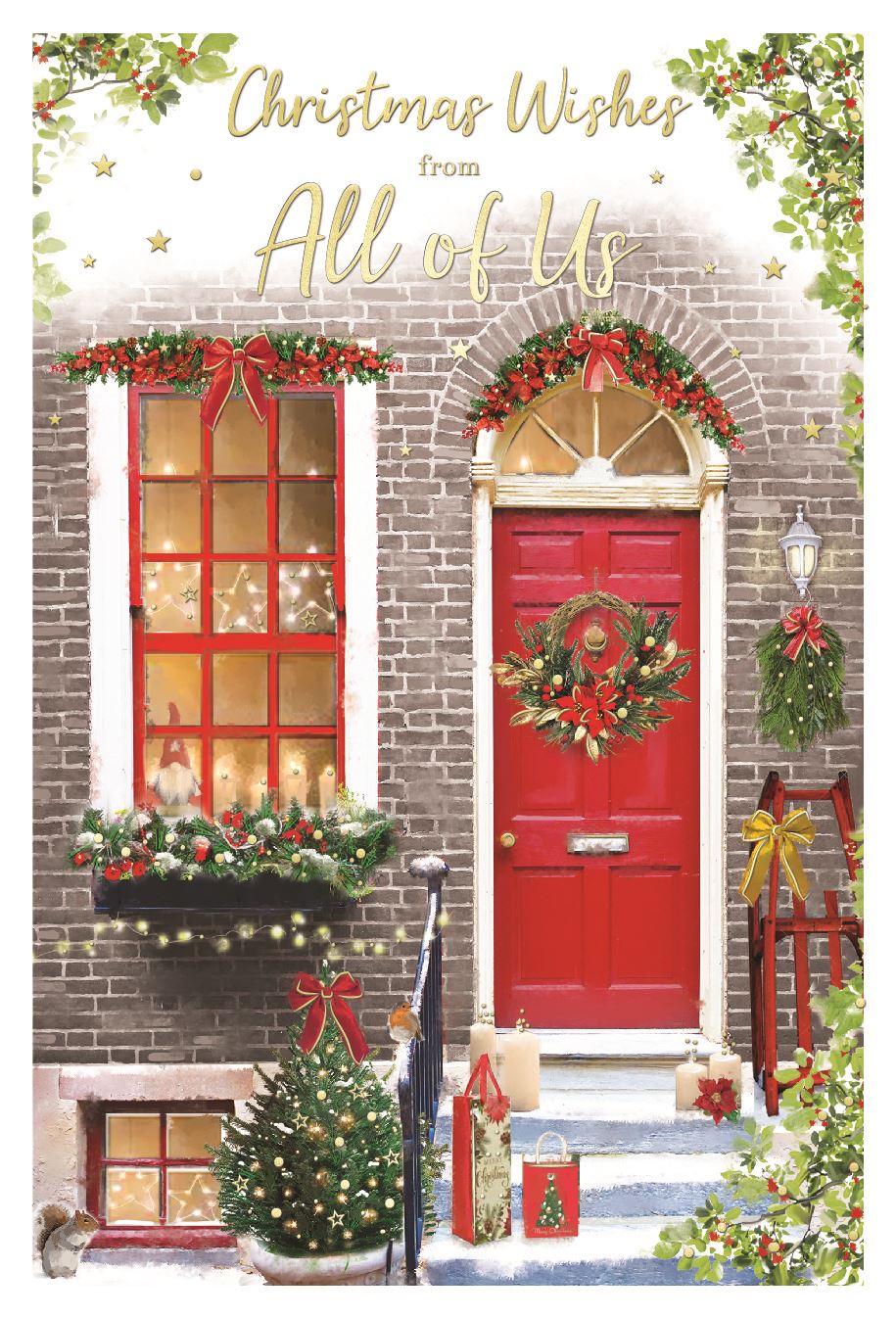 ALL OF US CHRISTMAS CARD ALL OF US CHRISTMAS CARD