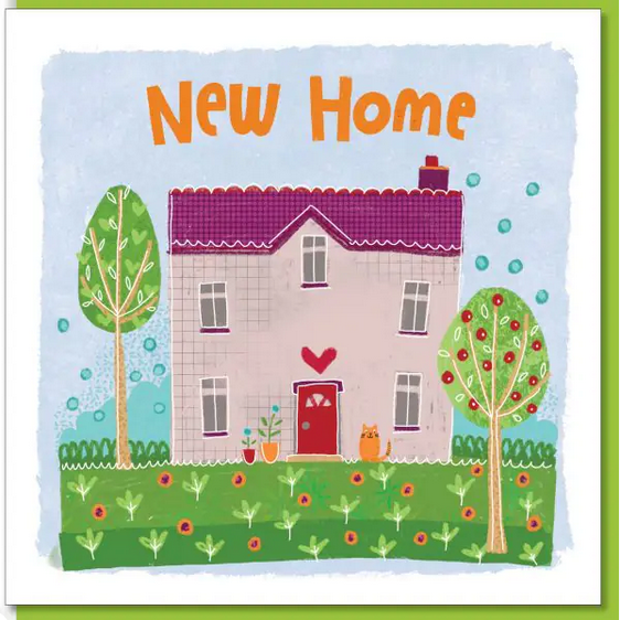LILAC HOUSE NEW HOME GREETINGS CARD