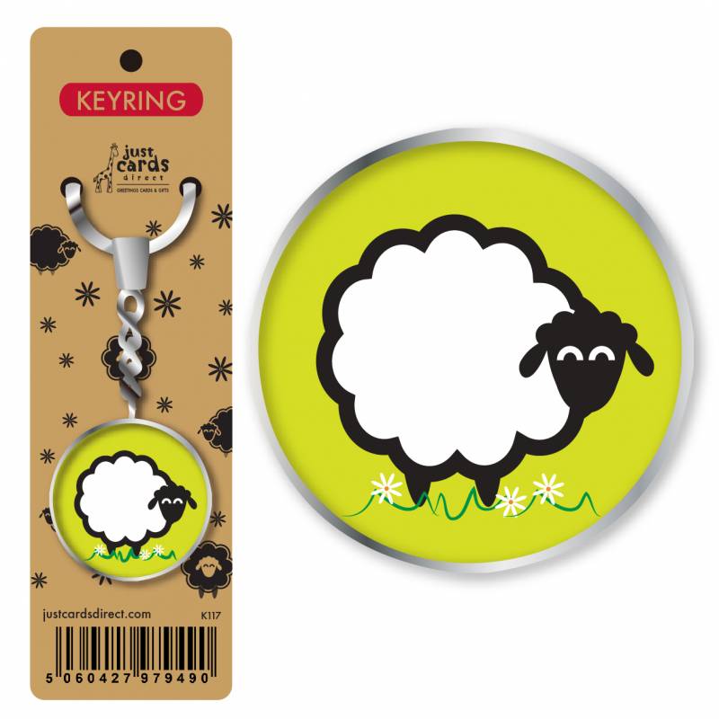 SHEEP KEYRING