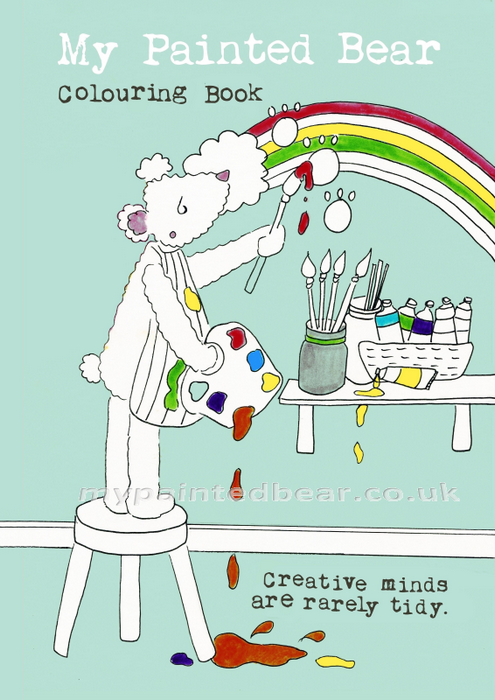 MY PAINTED BEAR COLOURING BOOK MY PAINTED BEAR COLOURING BOOK