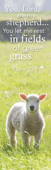 LEONARD SMITH BOOKMARK YOU LORD ARE MY SHEPHERD